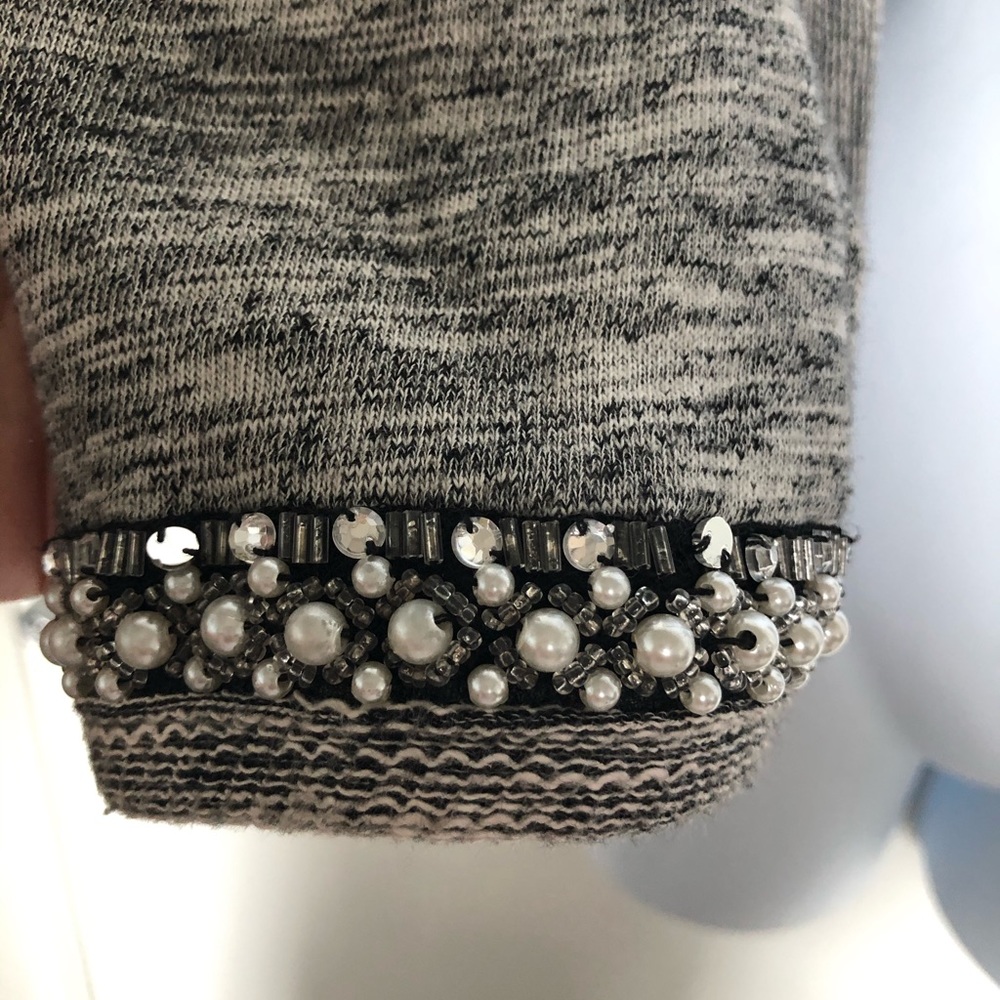 Express Beaded Open Blazer Jacket - image 4